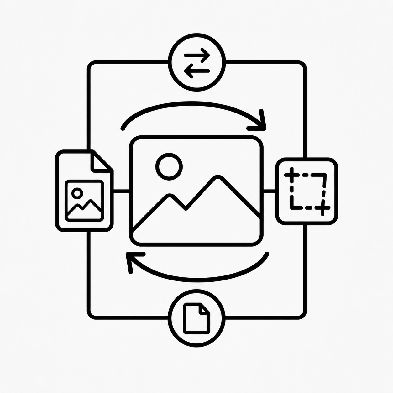 Image converter tool for different image formats